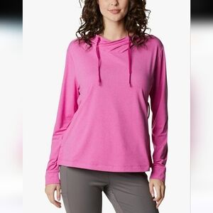 New!!! Columbia ✨️ Women's Pink Hoodie Size  L